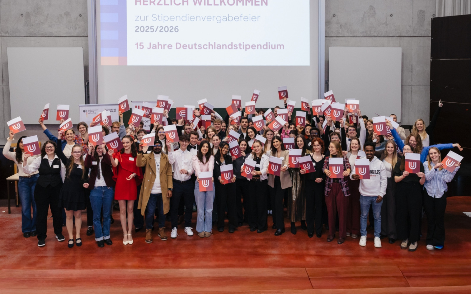 Aber dann war es so weit: Das offizielle Foto konnte entstehen