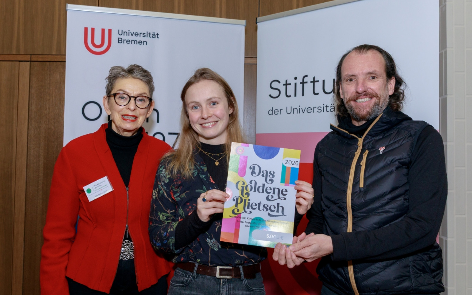 Ein goldenes Plietsch für "Gärtnern mittenmang"