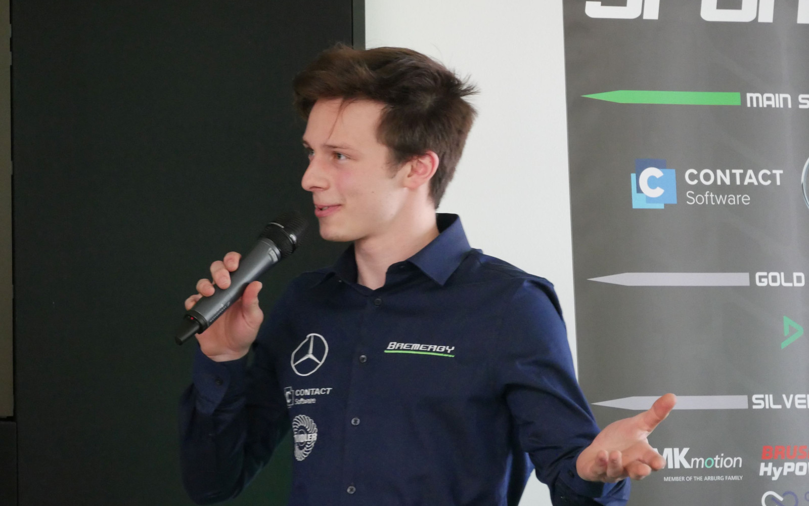 Maximilian Zinkler gehört ebenfalls zur Teamleitung und trägt viel technische Verantwortung 